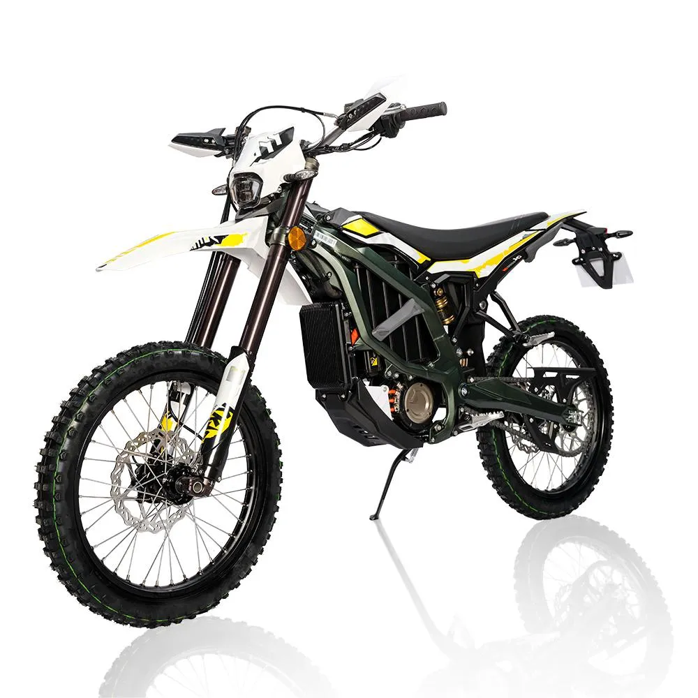 2023 Spedizione gratuita Sur Ron Mid Drive Electric Dirt Bike 74v 12500W Surron Ultra Bee X 55AH Motocicletta elettrica Talaria Off-Road Enduro Moto Electrica con segnale di svolta