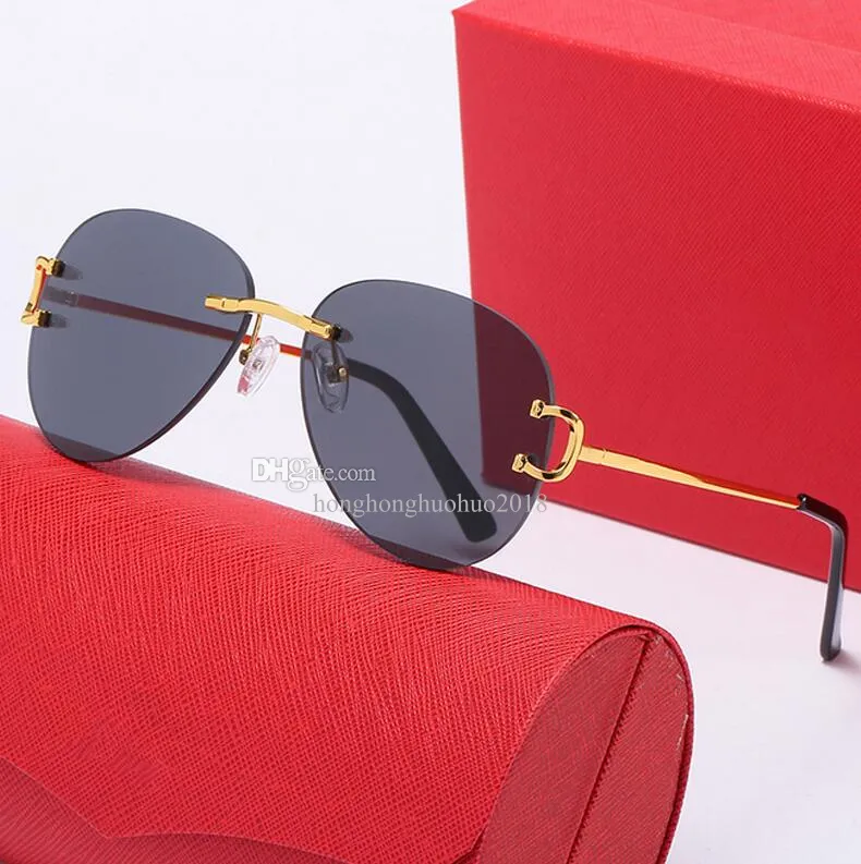 Venta al por mayor de nuevas gafas de sol de la marca de lujo Kajia, espejos de rana retro de metal de moda europea y americana para hombres, gafas de sol de alta calidad para mujeres