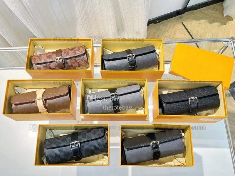 Designer Watch Case Box Classic Men Men Women Watch Canvas Balck Case 2023 5 785 DHgate
