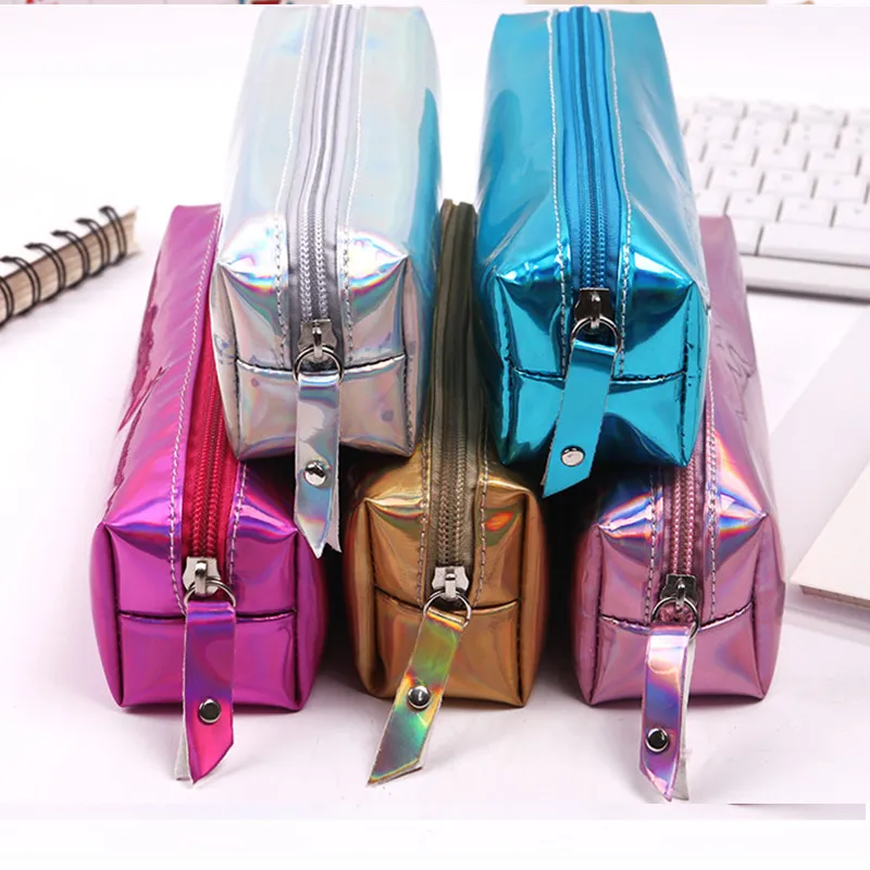 Kids Pencil Case Cute School PVC Pen Cases Bags Stationery Gift Pencil Bag Cute Pencil Box