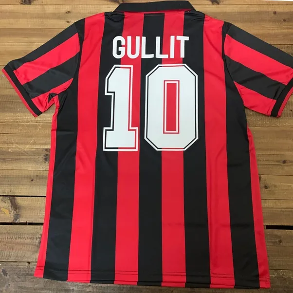 1995 1996 1997 Retro SOCCER JERSEYS RONALDINHO Gullit Maldini Van Basten SHEVCHENKO vintage classic football shirt maillot de foot jersey 1991 1992