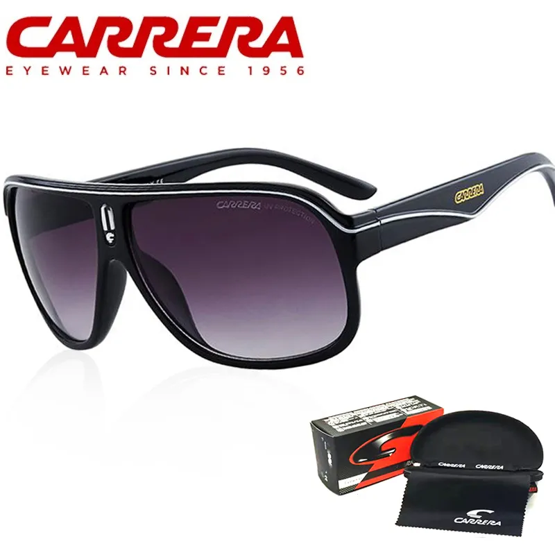 Unisex Sunglasses Men Carrera Brand Designer Coating Driving Sun Glasses for Men Male Mirror Square Goggle Shades Masculino UV400