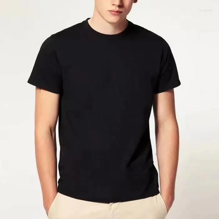 T-shirts pour hommes chemise à manches courtes colorée coton décontracté 133/5000 Mai Type de motif de Style masculin de haute qualité