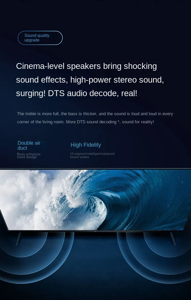 Smart M4uhd Tv 65 4K EA65 M4uhd Tv With Android 9.0, Voice Control, 2GB