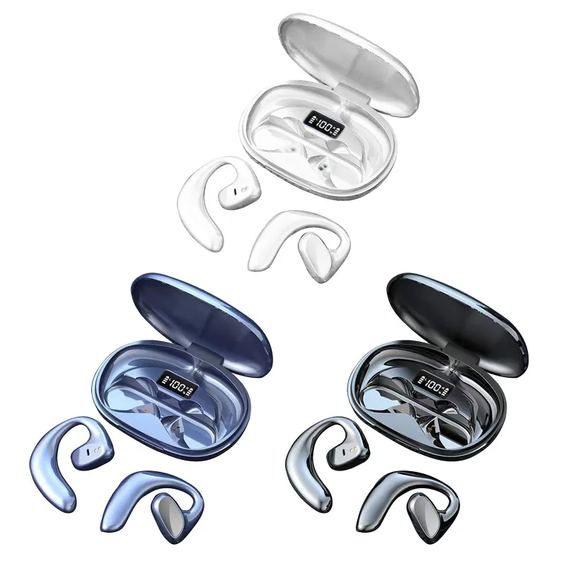 S900 TWS Wireless BT Headset Bone Conduction Headphones Noise Reduction IP7 Waterproof Sports Earphones Hearing Aids With Mic