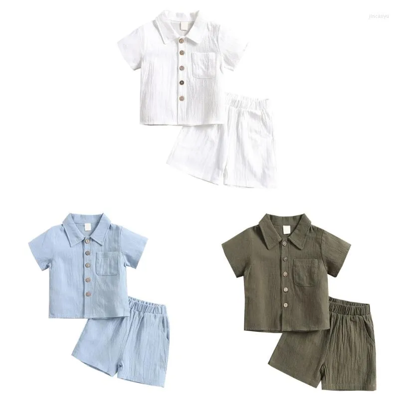 Clothing Sets 2Pcs Little Boys Outfit Washable Safe Material Indoor Outdoor Shopping Family