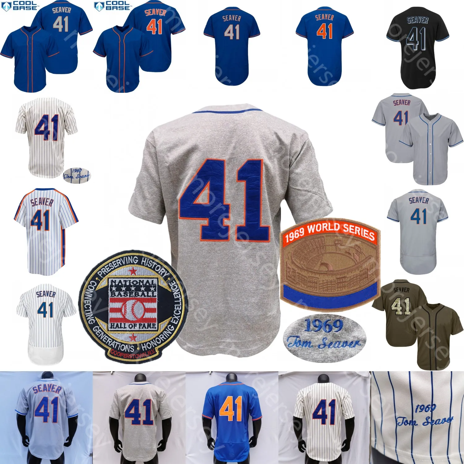 Baseball Tom Seaver's Jersey Number Save Big On Bulk Hall Of