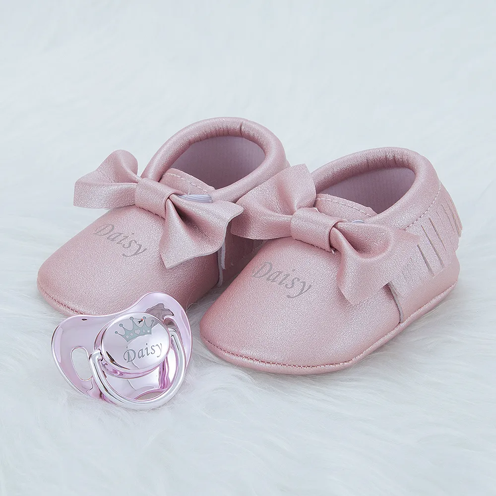 First Walkers MIYOCAR personnalise n'importe quel nom de stimulateur cardiaque flash rose doré et de chaussures de bébé le premier style de luxe pour piétons avec un design unique PSH3 230330