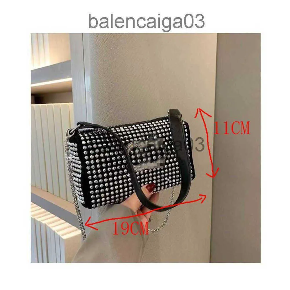 Bolsa de canal de grife bolsa de ombro bolsa de transferência bolsa mensageiro de moda luxuosa masculina amantes de água full bivet água de diamante brilhante saco de maquiagem