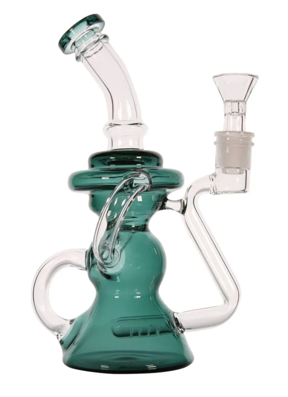 Pineapple Glass Bong Water Pipes Hookahs Smoking Glass Pipe beaker Water Bongs Dab Rigs With 14mm Bowl 20cm tall