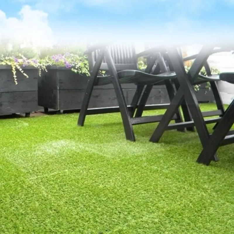 Simulation d'épissage pelouse verte décoration de jardin de gazon artificiel extérieur tapis de gazon tapis pelouse