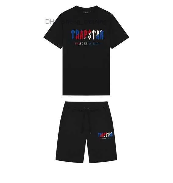 Мужские футболки 22SS Limited Edition Trapstar футболка короткие шорты Shorts Soirt London Street Fashion Commort Pare S-3xl 1 T11y