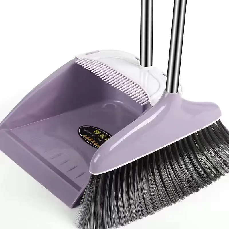 Brooms Dustpans Broom and Dust Collector Set Magic Folding Dust Collector för hushållsrengöring som används för att rengöra och pressa moppgolv Toliet för att torka skräp 230329