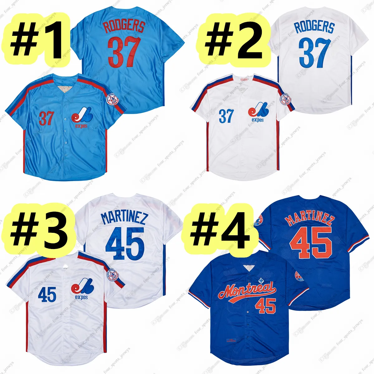 MLB エクスポズ周年記念ユニフォーム ヴィンテージ野球の先祖返りジャージーコレクション：モントリオール