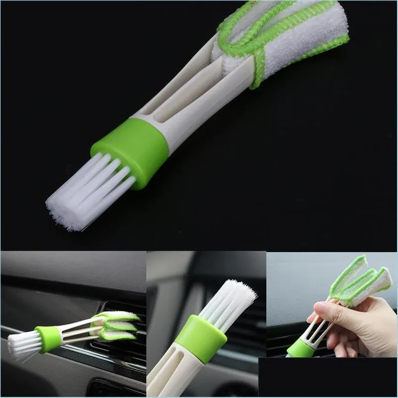 Cleaning Brushes Car Air Conditioner Vent Outlet Brush Meter Detailing Cleaner Blinds Duster Drop Delivery Home Garden Housekee Orga Dhmpp