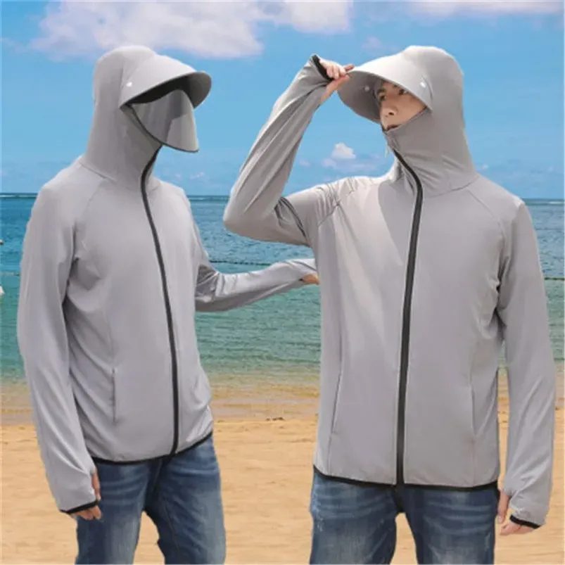 Breathable Mens Fishing Jacket For Summer Sun Proof Ice Silk Waterproof  Shirt With Thin Fabric W164 220912 From Cheapsale2023, $16.84