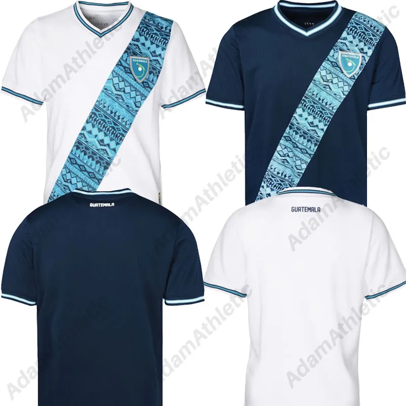 Maillots de football du Guatemala 2023 2024 Antonio Lopez RUBIN Maillots de football de l'équipe nationale du Guatemala Maillot Arquimides Ordonez Andres Lezcano 23 24