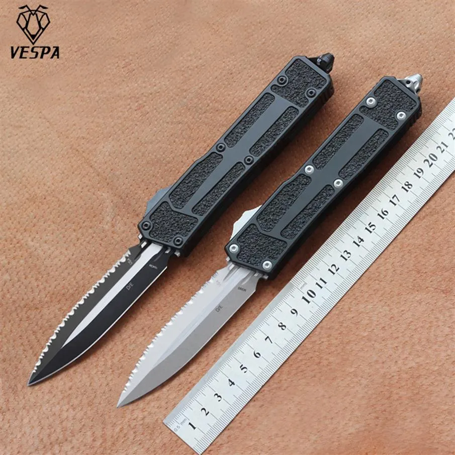 VESPA Jia Chong 2 generation Knife M390 D E blade Handle7075Aluminum outdoor EDC hunt Tactical tool dinner kitchen knife222C