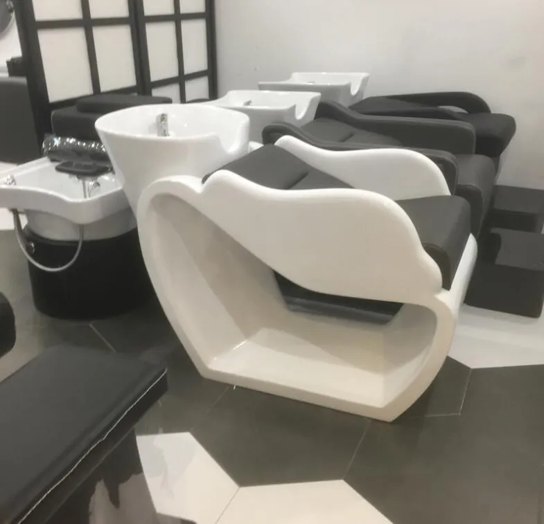 Table For Shapoo Semi Lying Shampoo Bed Stainless Steel Hair Salon... From Modeldu ...