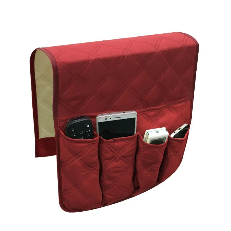 Sacs de rangement Poches Étanche Canapé Accoudoir Organisateur Pour Téléphone Livre Magazines TV Télécommande Couch Chaise Accoudoir CouverturesStorage BagsSto