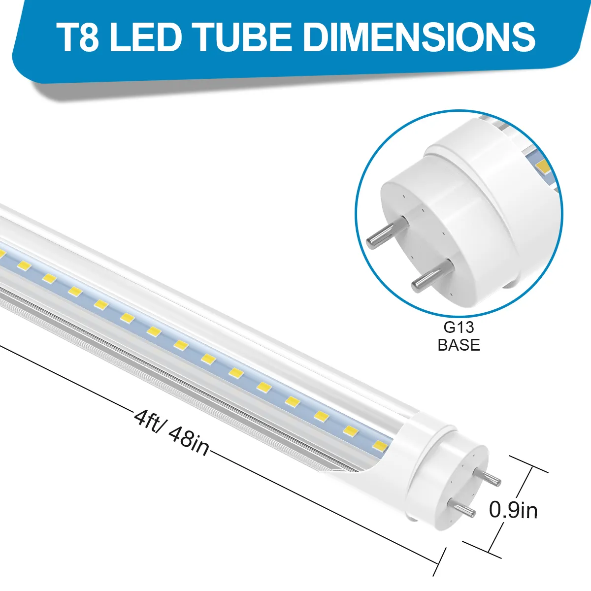 Anlasser Led-Röhre 9-18-22W