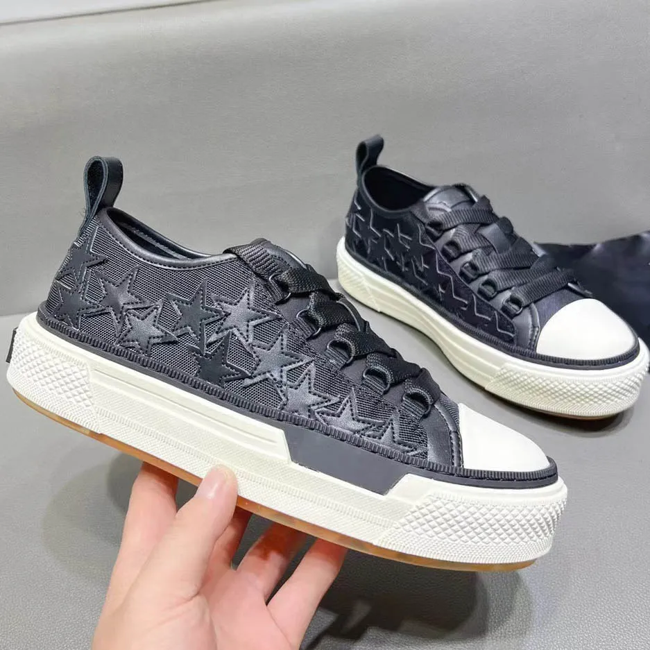 Designer Stars Court Low Sneakers: Canvas Mens Trainers Designer Stars Court Low Sneakers: Canvas Mens Trainers