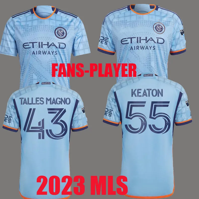 Mls 2023 2024 New York City FC Soccer Jersey Home Away NYCFC 23 24