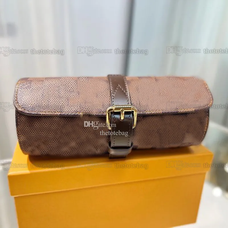 Designer Watch Case Box Classic Men Men Women Watch Canvas Balck Case 2023 5 785 DHgate