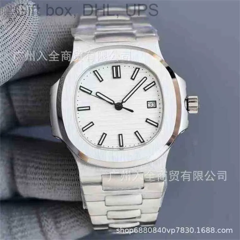 316 Baida Superclone Mechanisch 3K Jinggang 5711 Automatisch 8mm CAL324C Philips Lumineuze waterdichte waterdichte stalen riem nautilus Watch originele gesp