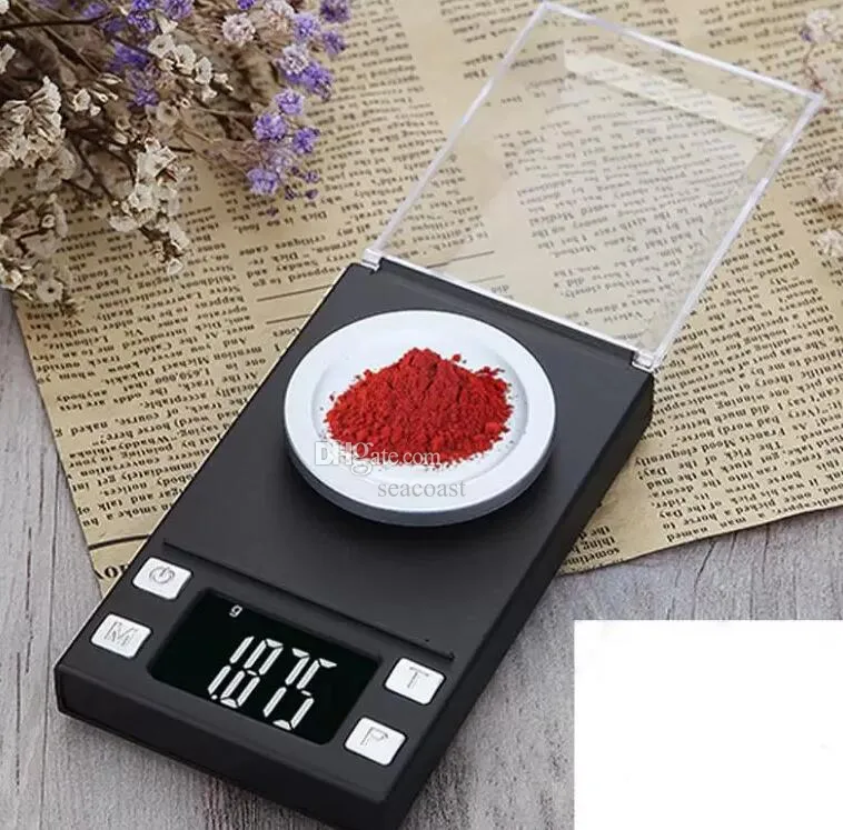 10g/20g/50g/100g balances électroniques 0.001 LCD balance numérique bijoux herbes médicinales Portable laboratoire poids milligramme échelle