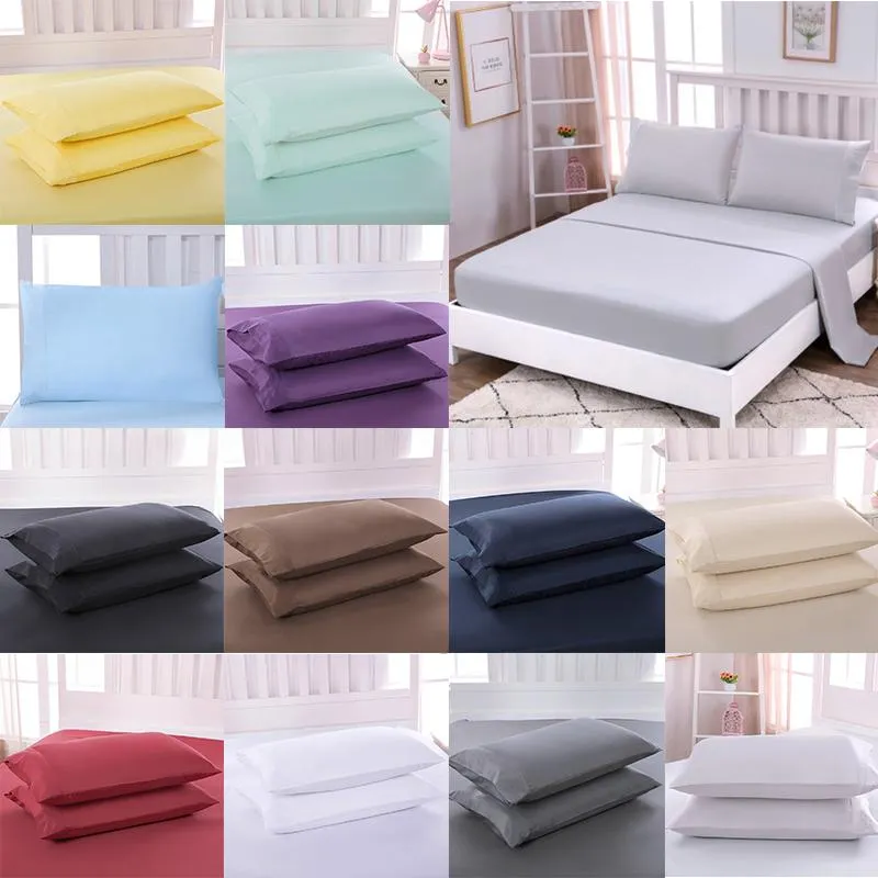 Zoll Kissenbezug aus Baumwolle, 12 Farben, Umschlag-Kissenbezug, hautfreundlich, ultraweich, Pillowslip-Bettwäsche