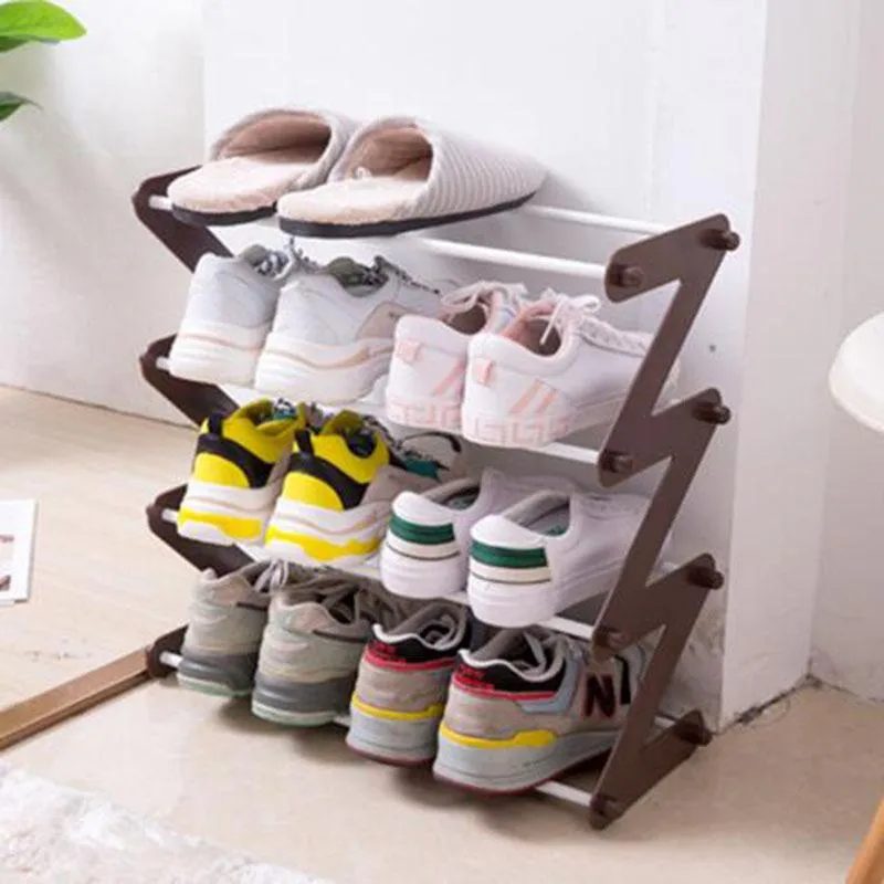 Clothing Storage & Wardrobe Simple Shoe Rack Multi-layer Household Dust-proof Assembly Economy Bedroom Dormitory Multi-purpose Small Save Sp