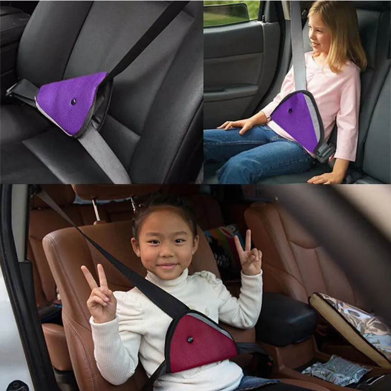 Nouveau Triangle bébé enfants voiture sûr ajustement ceinture de