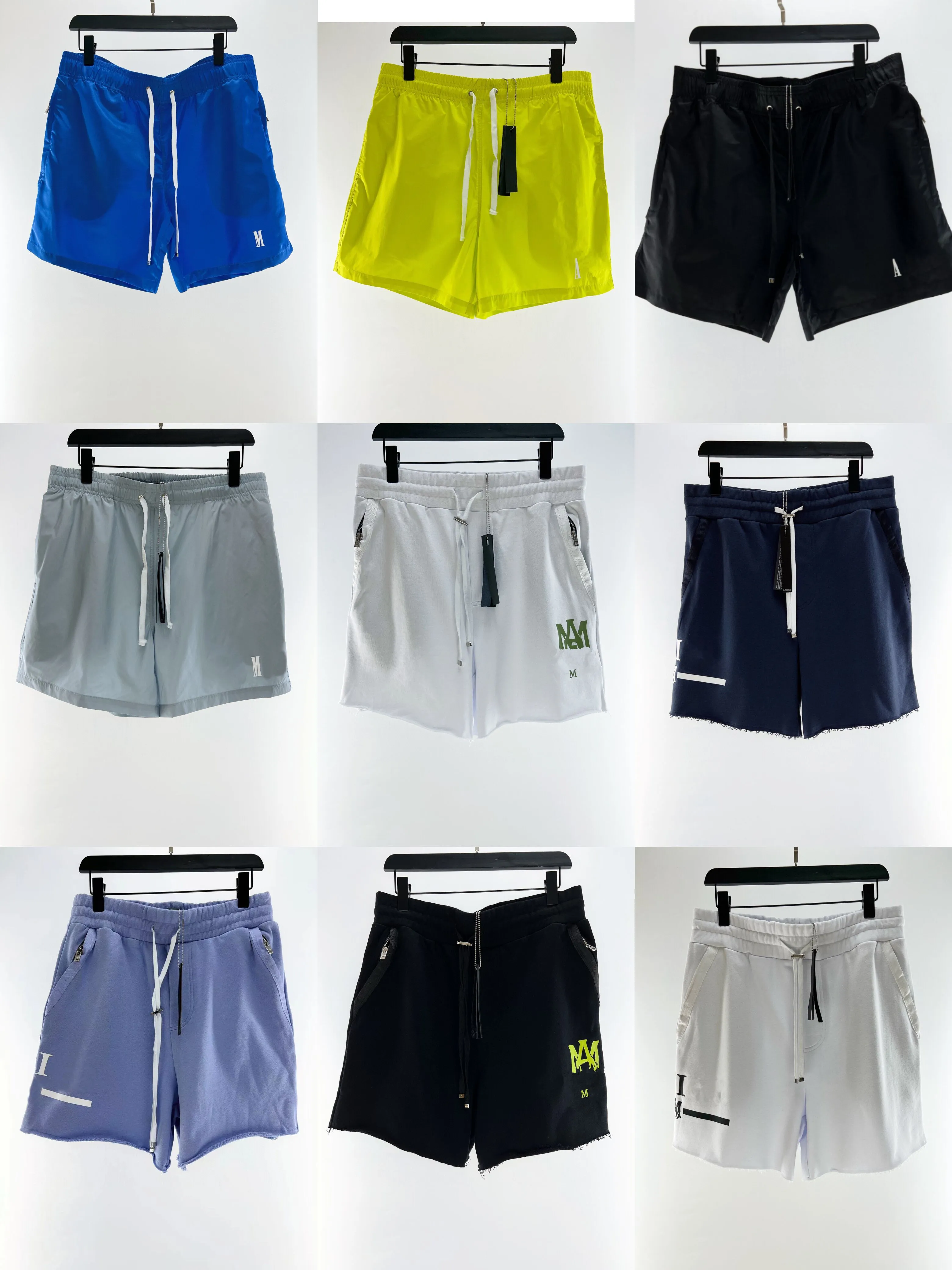 Pantalones cortos para hombre Diseno de lujo Pantalones cortos de moda Secado rapido SwimWear estampado de letras 2023 Tablero de verano Pantalones de