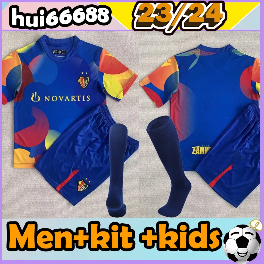 23/24 Special FC Basel Club Fußballtrikots Herren Kinder 2023 2024 Special Edition Fußballtrikot-Sets Für Erwachsene Herren-Set Kinderausrüstung Kinderuniform