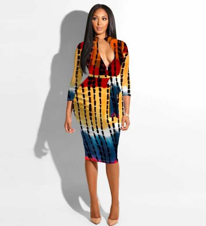 Irregular Tie Dye V-Neck Knee-Length Dress for Women Short Sleeve Summer  Casual Wrap Dress from Dhgate Basic & Casual Dresses - price 25.13