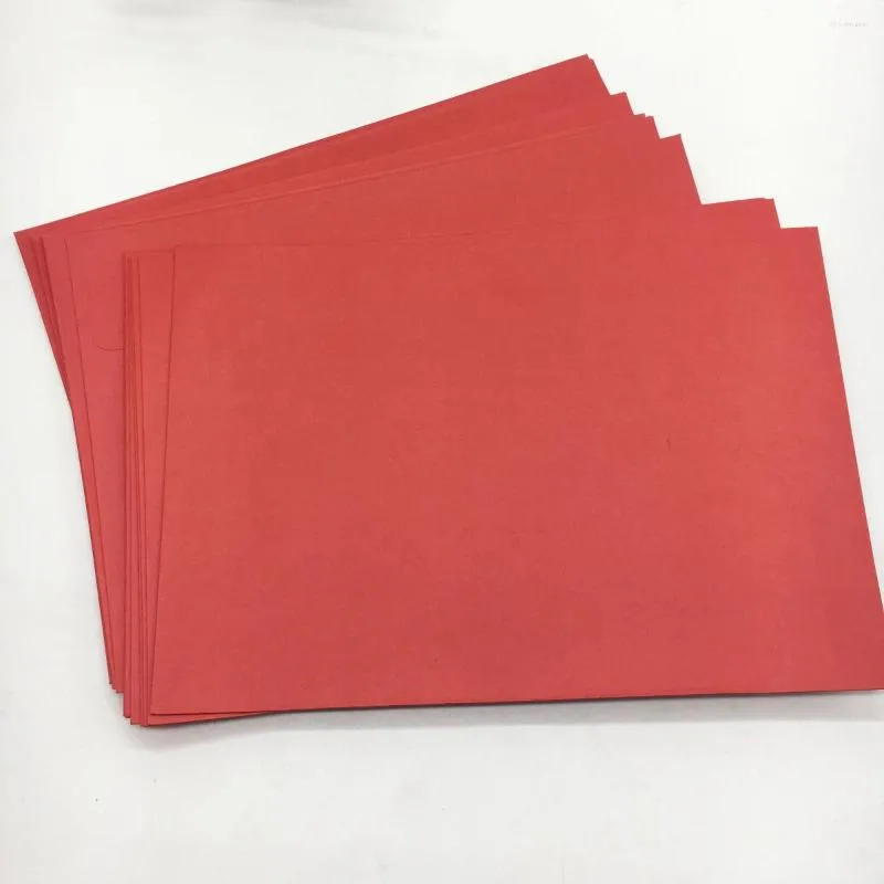 Gift Wrap 50pcs Large Envelope A4 Paper Blank Red Creative Bag Capacity Super