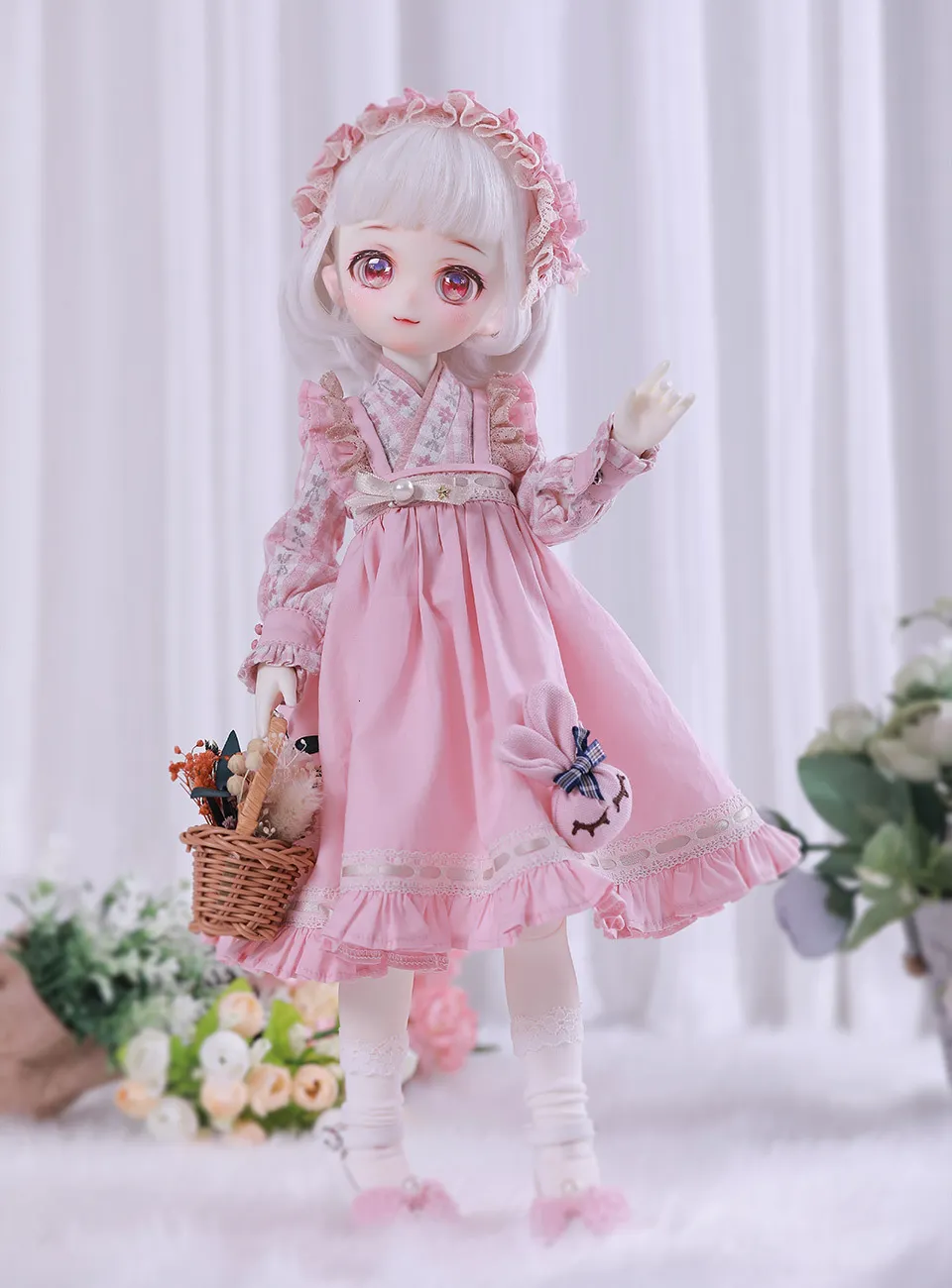 Angel Yume BJD Doll - 1/4 Scale 39cm Full Set, Resin Ball