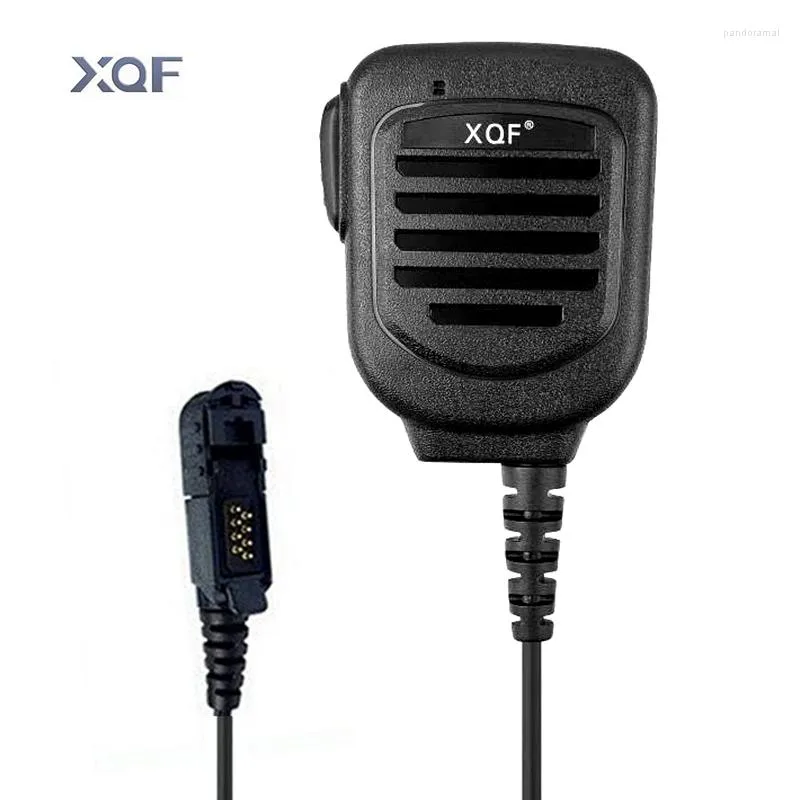 Walkie Talkie XQF El Mikrofon SM109 Omuz IP67 Motorola XIR P6600 P6628 E8600 DP2000 için su geçirmez mikrofon