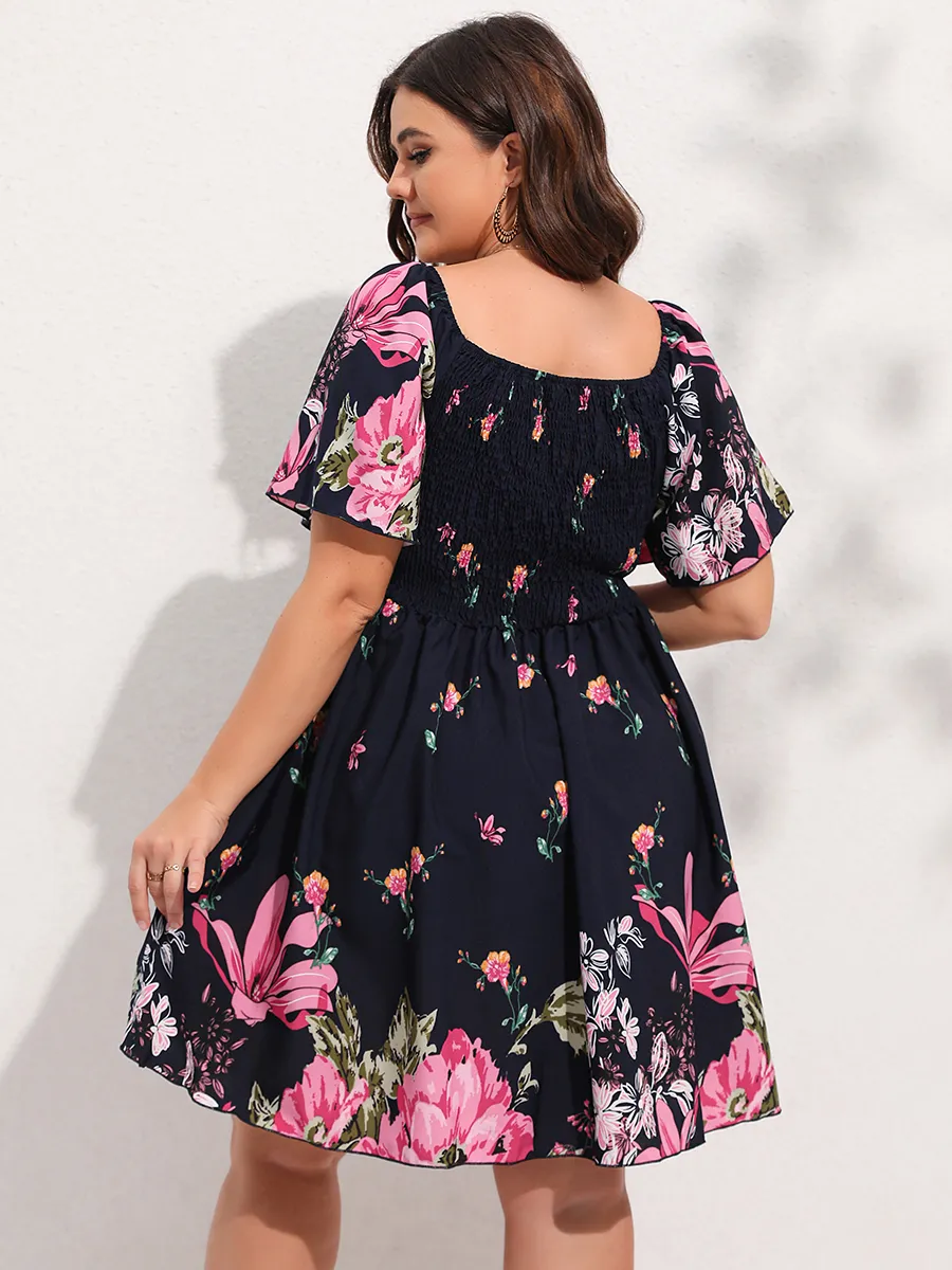 Floral print dresses clearance jabong
