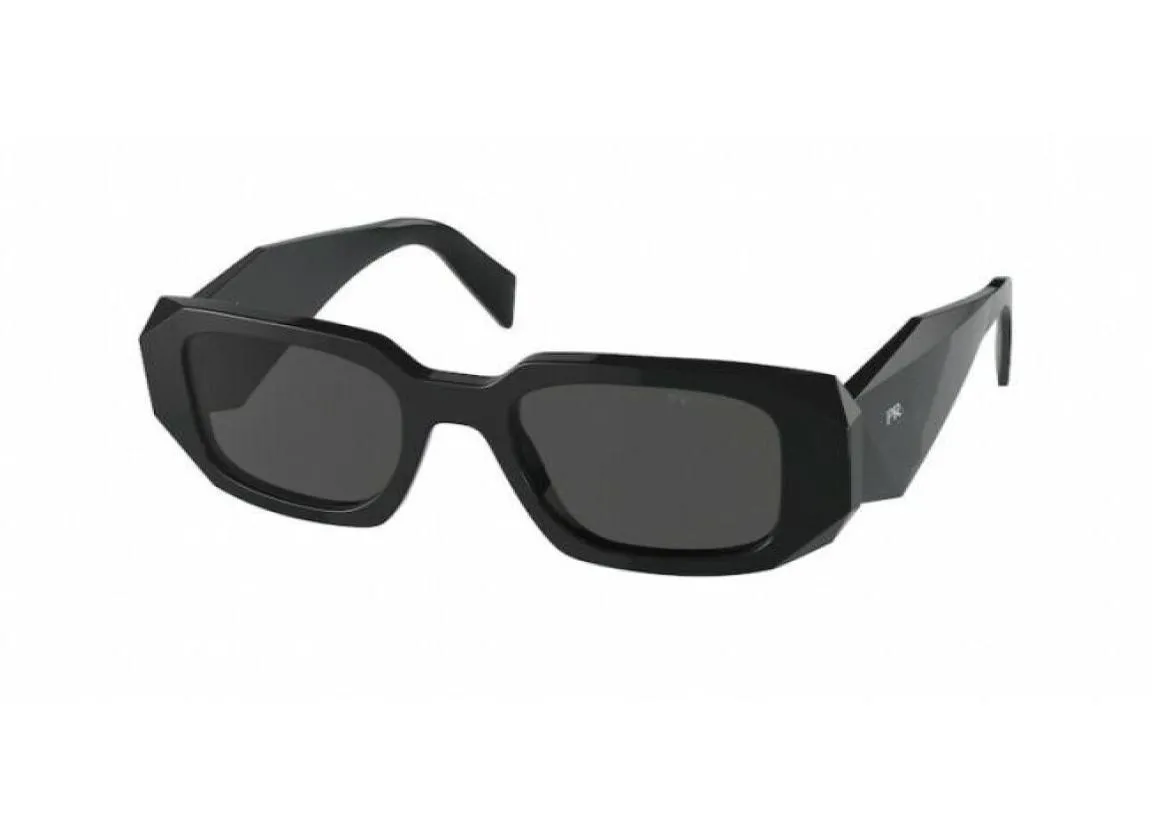Top luxury Sunglasses PR17WS Rectangular Black Woman polaroid lens designer womens Mens Goggle senior Eyewear For Women eyeglasses7063388