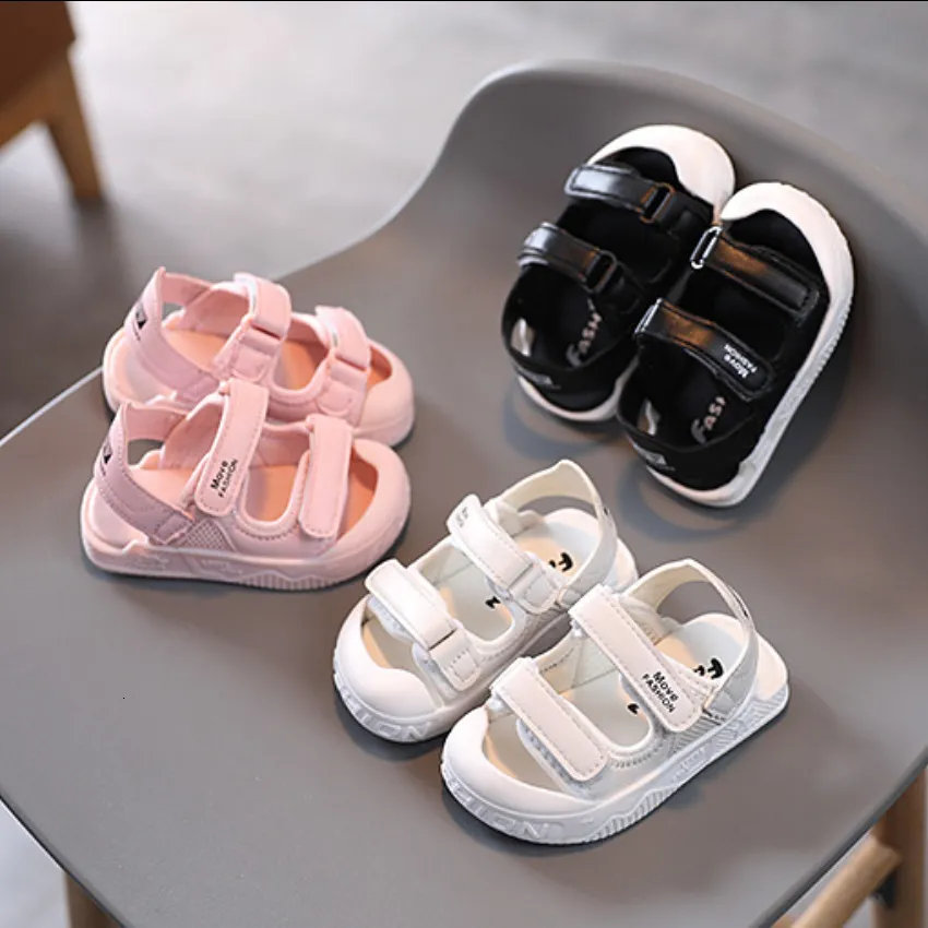Första vandrare ankomsttrender i baby flickor casual skor baby sommarskor Neonatal skor baby pojkar sandaler zapatos vara återkommande Nacido 230330