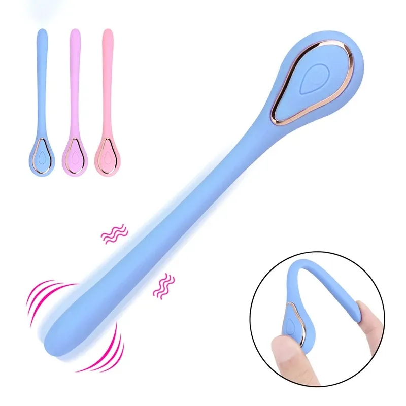 Slanke vibrator voor vrouwen clitorisstimulator anale toy_voghion.com