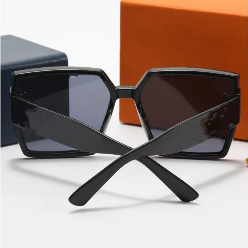 Лучшие дизайнерские роскошные солнцезащитные очки для женщин и мужчин очки открытые оттенки Большой квадратная мода Классическая леди солнце