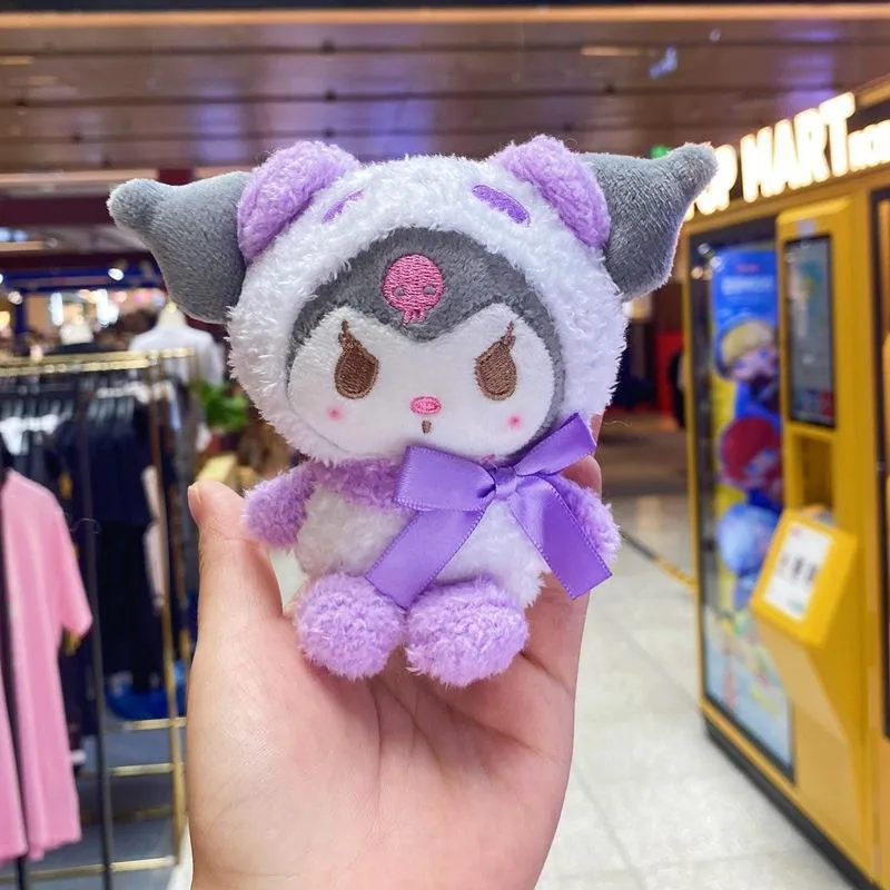 Porte Clés En Peluche Kuromi De Dessin Animé Mignon, Pendentif Kawaii KT My  Melody Cinnamoroll, Poupées Pour Enfants, Jouets En Peluche Doux, Animaux  En Peluche, Artiste PP Coton Du 1,11 €