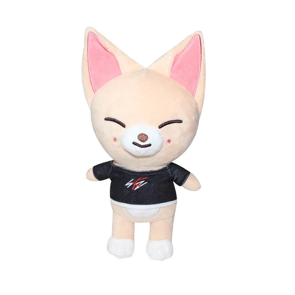 Plush Toys Stray Kids 20cm Cartoon Stuffed Animal Plushies Doll Wolf Chan Puppym Kids Adults Fans Gift