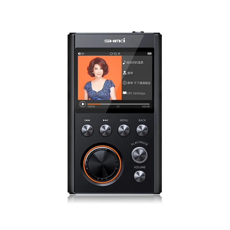 MP3 MP4 Odtwarzacze beztroski HiFi muzyka gorączka Mastering Grade Walkman Professional DSD Portable Dual Output Digital 230331