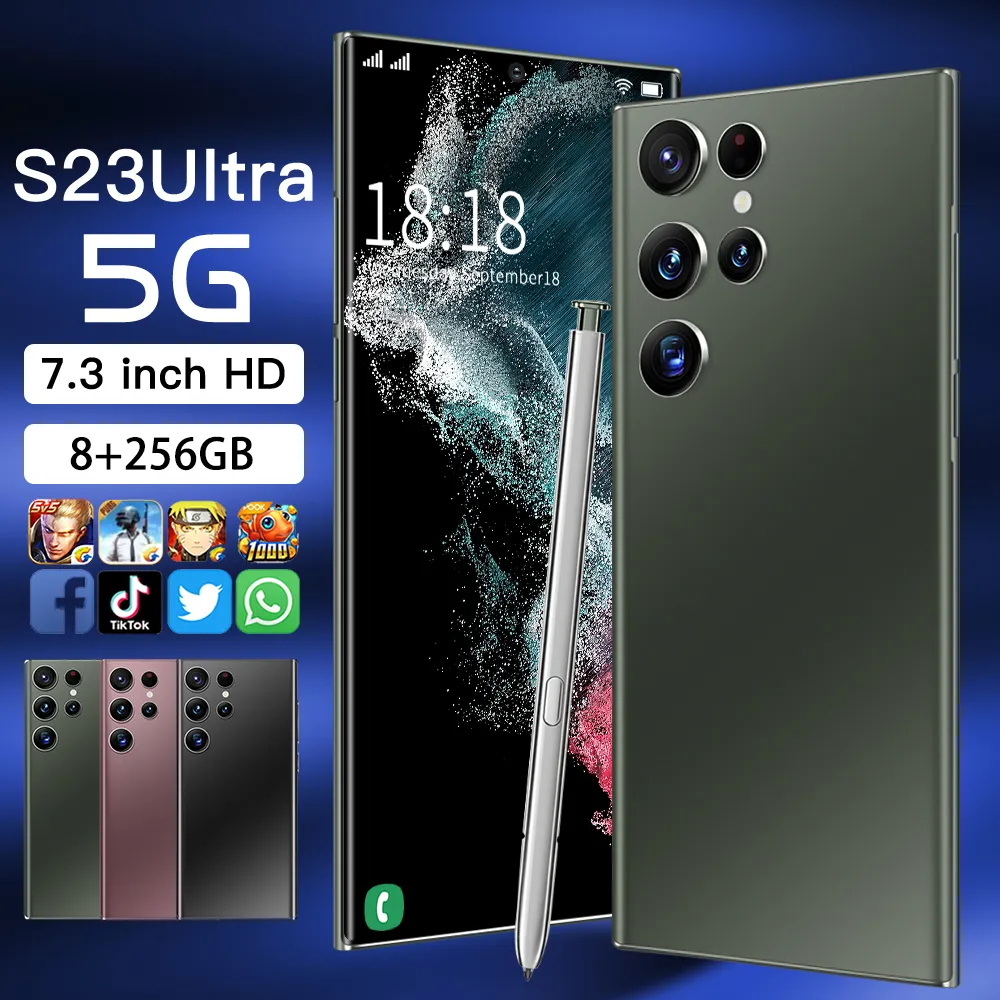 7.3 HD SANSUNG S23携帯電話