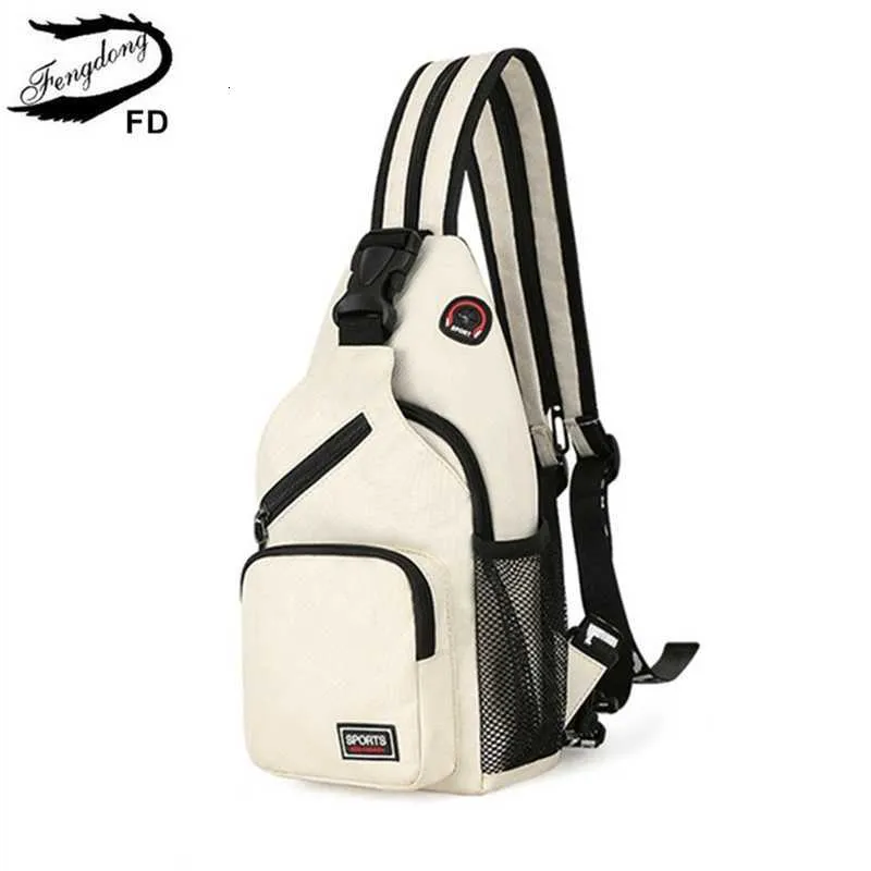 Sling Sports Fengdong s Women Pack Mini Messenger Backpack Female Small Travel Chest Crossbody Bag Girl Back Pack