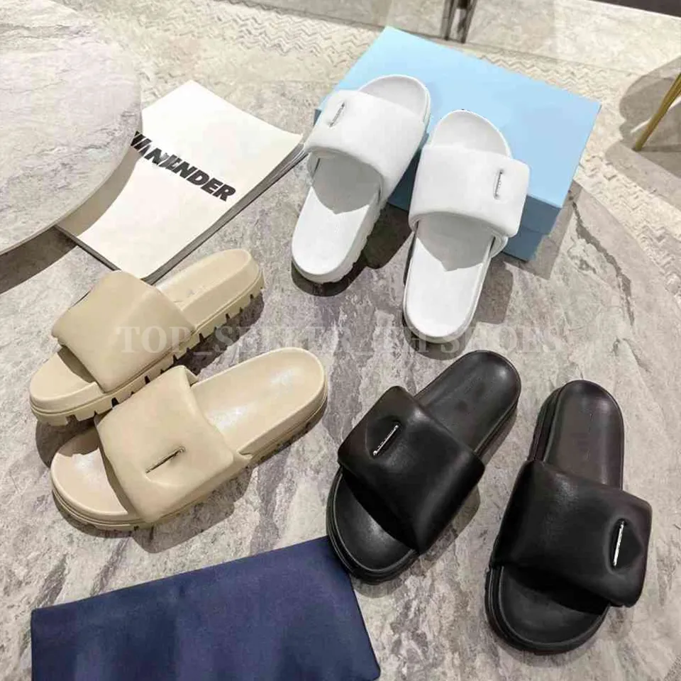 Mon Summer Nappa Leather Sliders